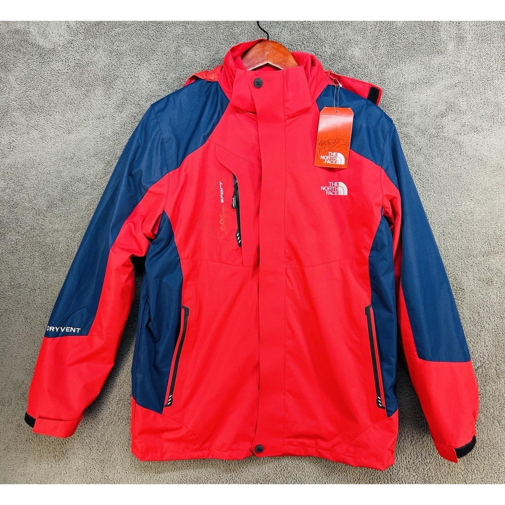The North Face 3-in-1 jacket Dry Vent Sport Outdoor 5588A womens size XL Red